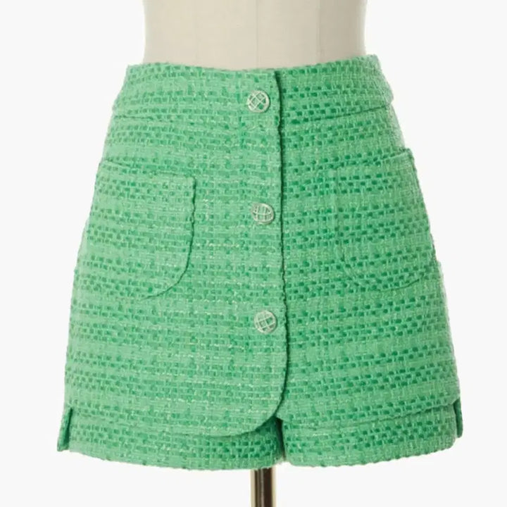 [BUNJANG] EGOIST Tweed Shorts with Pocket Patch - Size 66 / 에고이스트(EGOIST) 포켓패치 트위드팬츠 66 새상품