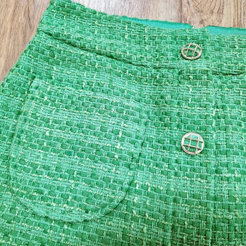 [BUNJANG] EGOIST Tweed Shorts with Pocket Patch - Size 66 / 에고이스트(EGOIST) 포켓패치 트위드팬츠 66 새상품