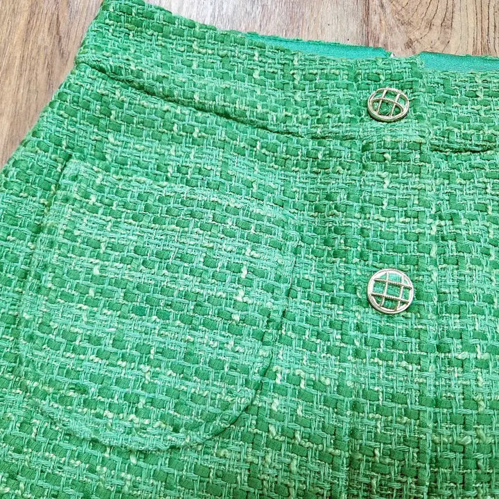 [BUNJANG] EGOIST Tweed Shorts with Pocket Patch - Size 66 / 에고이스트(EGOIST) 포켓패치 트위드팬츠 66 새상품