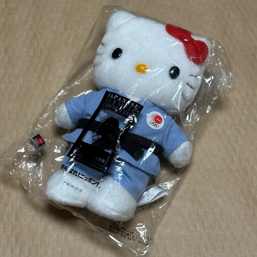 [BUNJANG] Kitty Blue Kitty 2004 Olympic Edition Doll / 2004올림픽고전키티블루키티