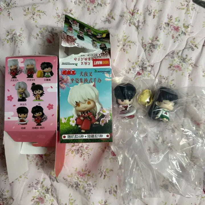 [BUNJANG] Inuyasha Mini Figure Gashapon Kagome Kikyo Kaede / 이누야샤 미니 피규어 부시로드 가챠 금강 가영 카고메 키쿄우