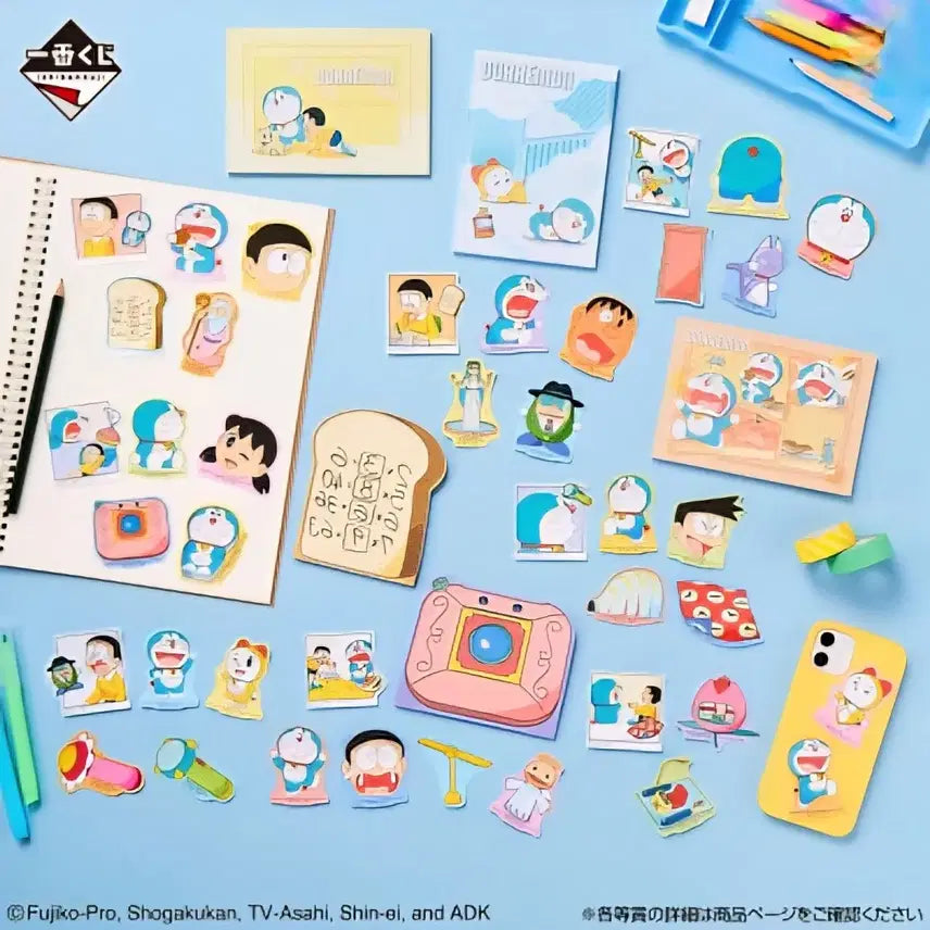 [BUNJANG] Ichiban Kuji Doraemon Forever Together G Prize Set / [이치방쿠지] 도라에몽 영원히 함께할께 G상 6종세트