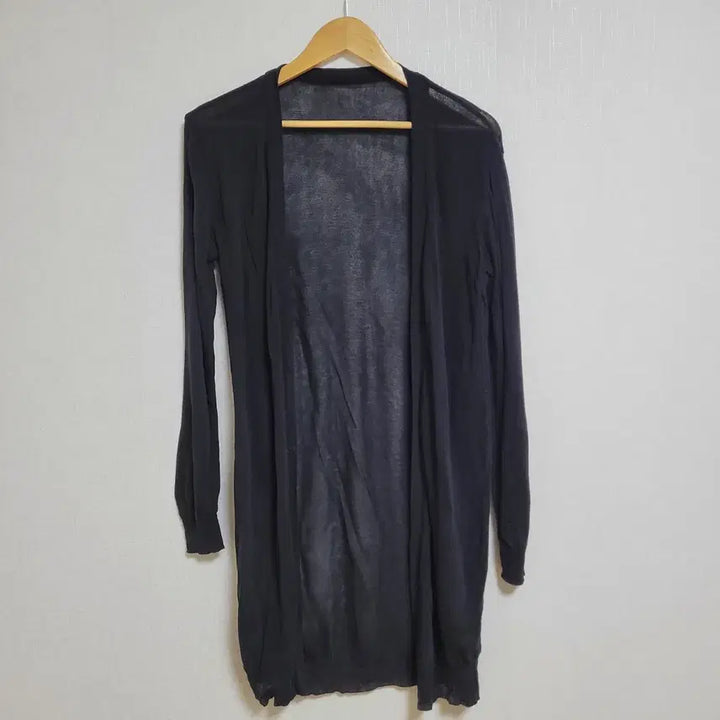 [BUNJANG] Black Long Cardigan / 35.블랙 롱 가디건 간절기용