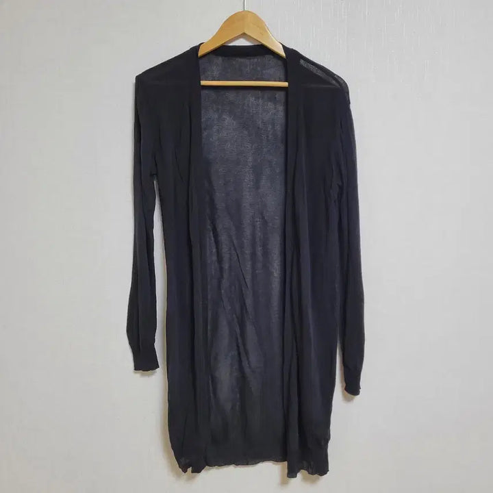 [BUNJANG] Black Long Cardigan / 35.블랙 롱 가디건 간절기용