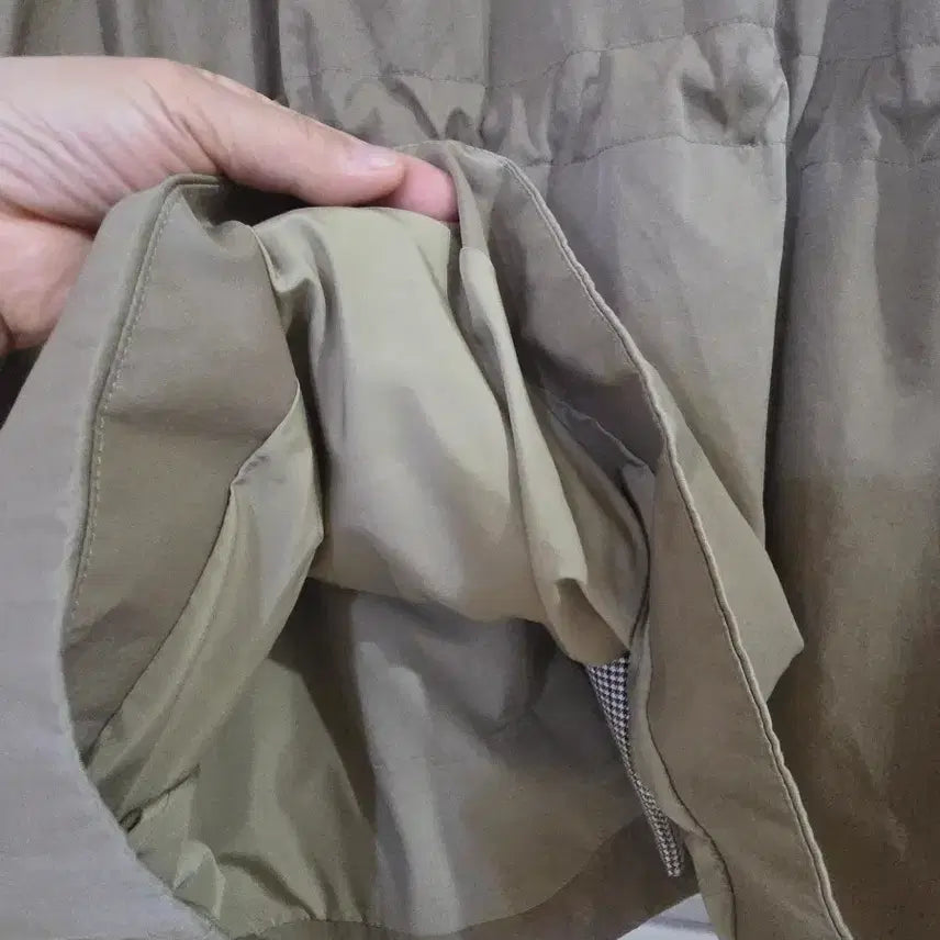 [BUNJANG] Spring Color Block String Casual Jacket / 봄  디자인이  바스락 배색 스트링 캐주얼  자켓   새상품   가슴60