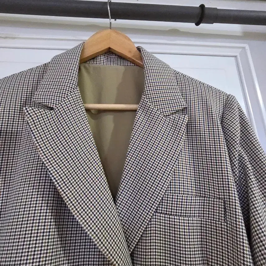 [BUNJANG] Spring Color Block String Casual Jacket / 봄  디자인이  바스락 배색 스트링 캐주얼  자켓   새상품   가슴60