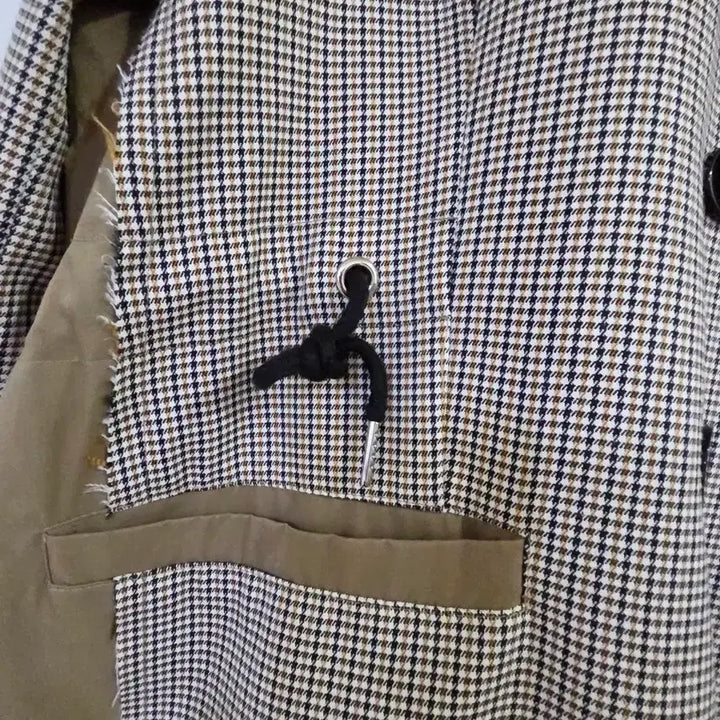 [BUNJANG] Spring Color Block String Casual Jacket / 봄  디자인이  바스락 배색 스트링 캐주얼  자켓   새상품   가슴60
