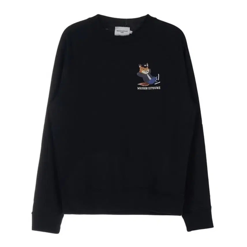 [BUNJANG] Maison Kitsune Fox Printed Sweatshirt XXL / 메종키츠네 폭스 프린팅 맨투맨 XXL