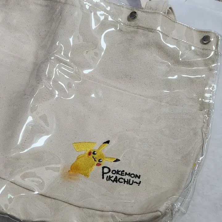 [SOLD OUT] 포켓몬 피카츄 자수 에코백 이타백 가방