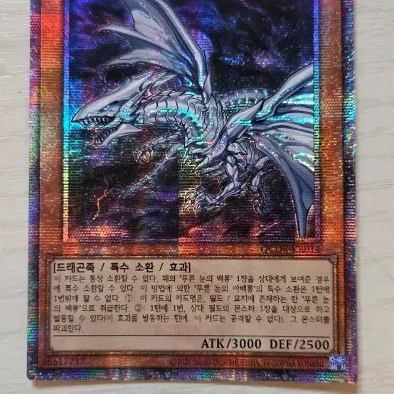 [BUNJANG] Yu-Gi-Oh! Blue-Eyes Alternative White Dragon Quarter Century Secret Rare Card / 유희왕 푸른 눈의 아백룡 카드 쿼싴