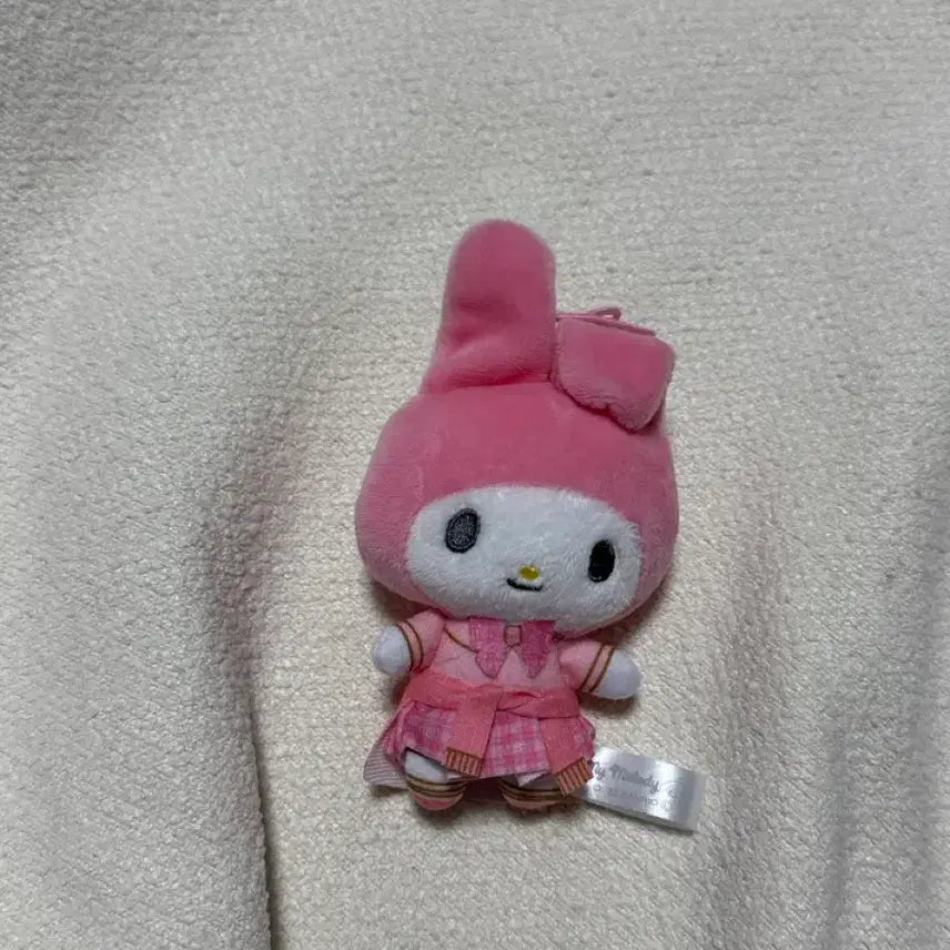 [SOLD OUT] 마이멜로디 인형 핑크 드레스 키링