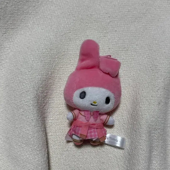[SOLD OUT] 마이멜로디 인형 핑크 드레스 키링