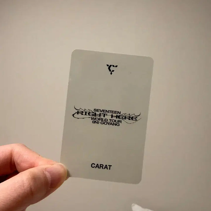 [BUNJANG] Seventeen Mingyu Carat Zone Photocard / 세븐틴 민규 고양콘 캐럿존