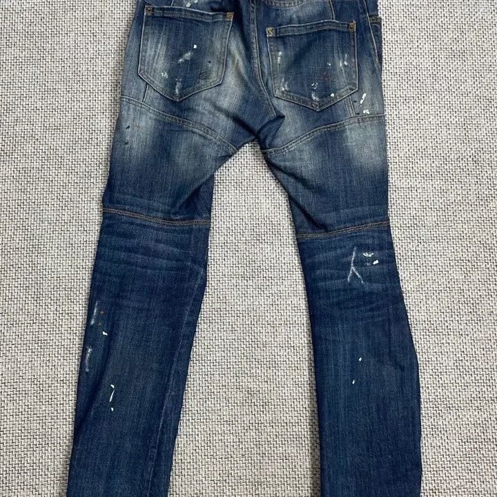 [SOLD OUT] 디스퀘어드2 콜마이너 바이커핏 청바지 46