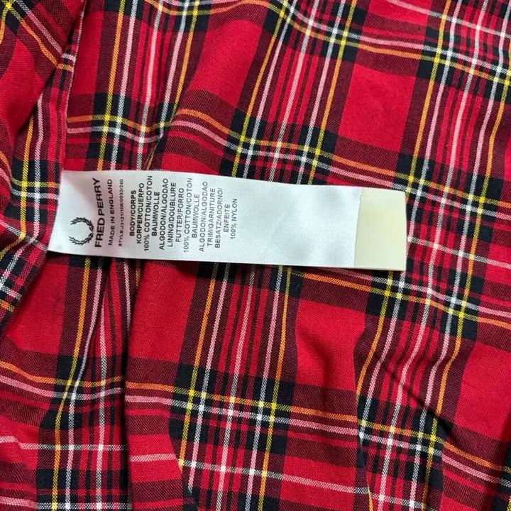 [BUNJANG] Fred Perry Waxed Cotton Harrington Jacket (Brown) / [S] 프레드페리 왁스드 코튼 해링턴 자켓 메이드인 잉글랜드 (브라운)