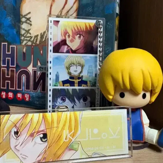 [BUNJANG] Hunter x Hunter Kurapika Petadoru Figure Set / 헌터헌터 크라피카 페타돌 피규어,명장면 아크릴,네임플레이트