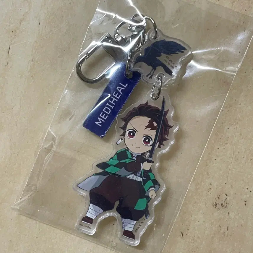 [SOLD OUT] [미개봉] 귀칼 귀멸의 칼날 탄지로 키링 메디힐 콜라보