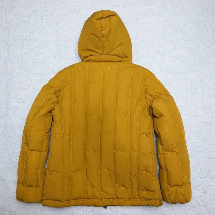 [BUNJANG] MaxMara Goose Down Hooded Padded Jacket Mustard 42 / 막스마라 MaxMara 후드 구스다운 패딩 자켓 머스타드 42
