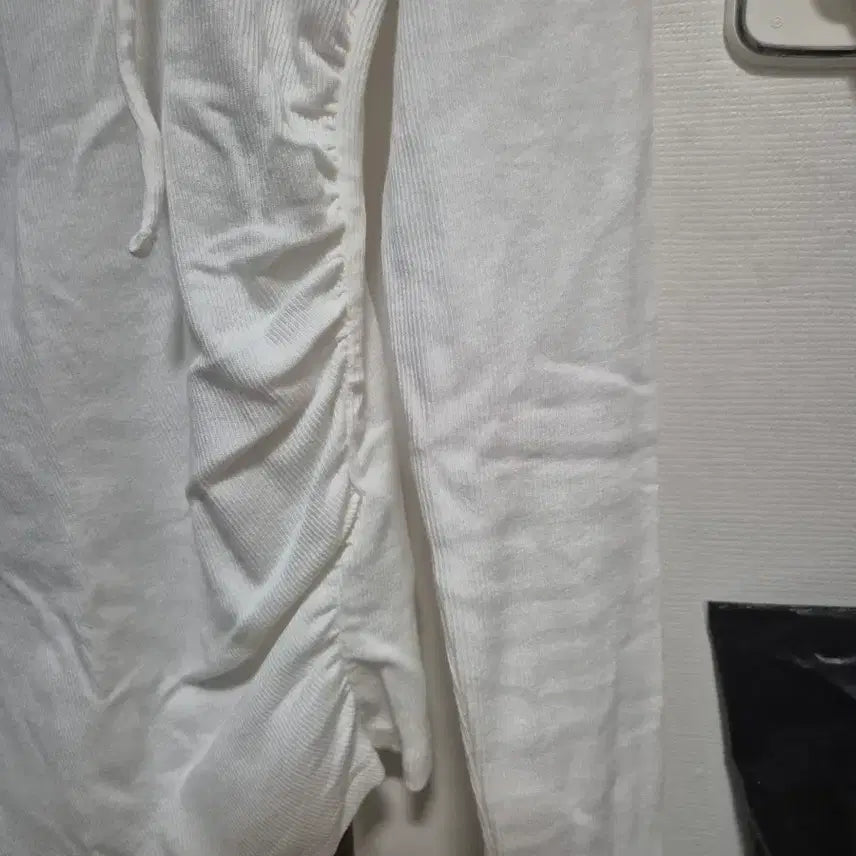 [BUNJANG] TMAKER Shirred Long Sleeve T-Shirt S / TMAKER 셔링 긴팔 티셔츠 S