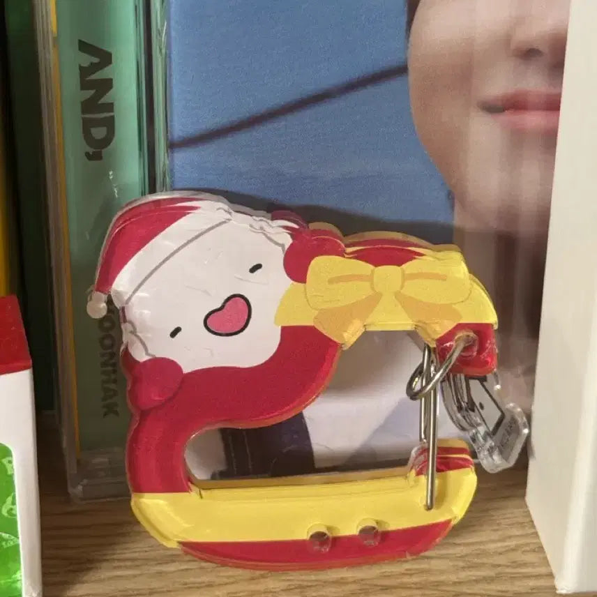 [BUNJANG] Unagi Christmas Carabiner / 운아기 크리스마스 카라비너