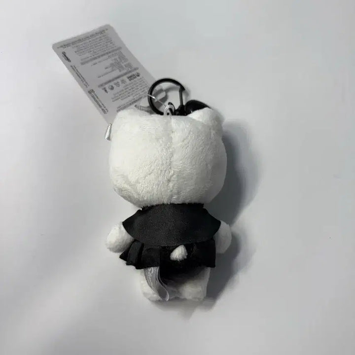 [BUNJANG] Sanrio Hello Kitty Black Heart Keyring / 산리오 헬로키티 블랙 하트 키링