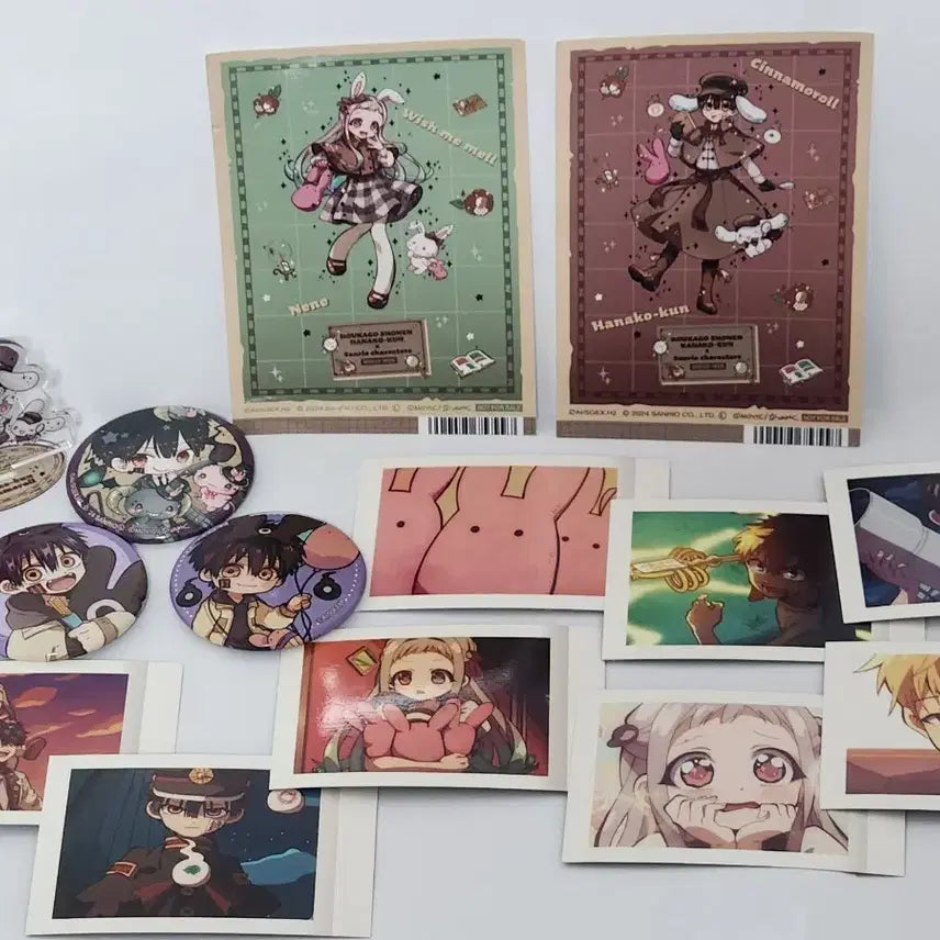 [BUNJANG] Jibaku Shounen Hanako-kun Bundle Set / 지박소년 하나코군 일괄 판매(하자-스티커 구겨짐/설명 참고)