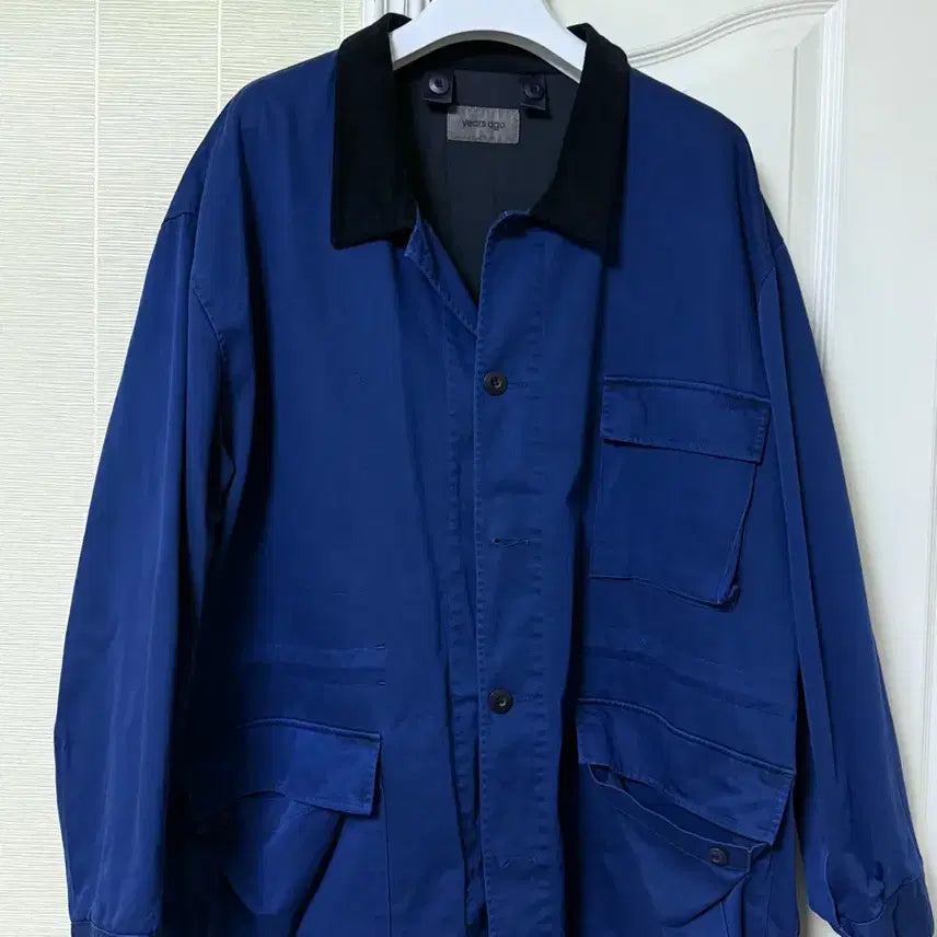 [SOLD OUT] [3/L] 이얼즈어고 패이디드 코든 드릴 밀 자켓