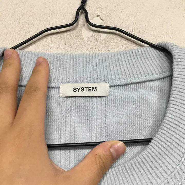 [BUNJANG] System Homme Round Knit Sweater 105 / 24 SYSTEM 시스템 옴므 라운드 니트 105