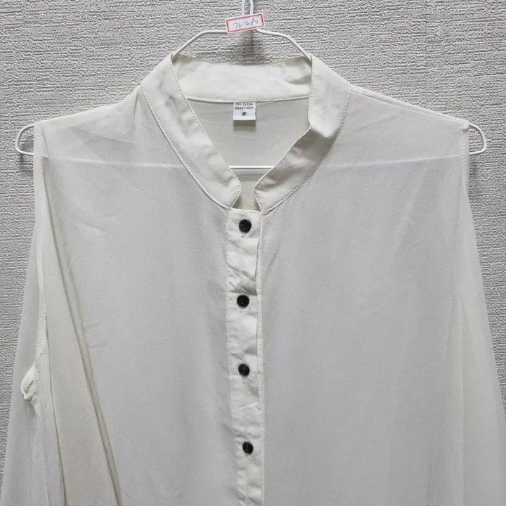 [BUNJANG] Generic No-Collar Blouse / 라480 노카라 블라우스