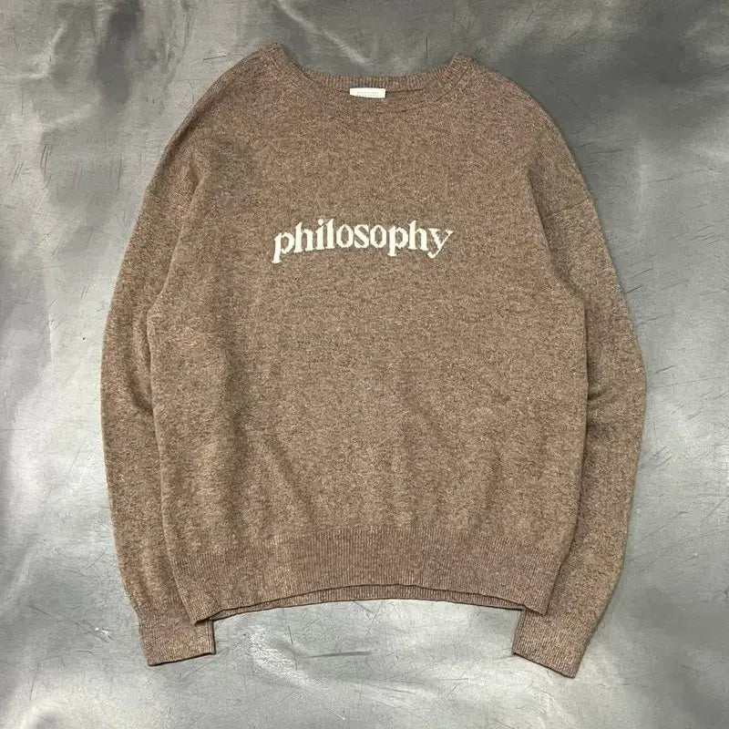 [BUNJANG] Mackintosh Philosophy Logo Knit Sweater / 맥킨토시 필로소피 로고 니트 y15835