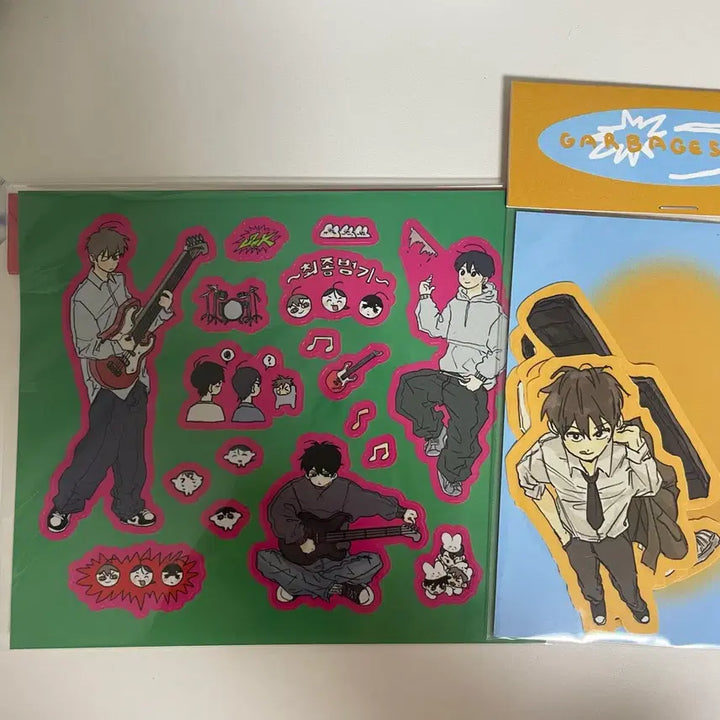 [BUNJANG] Gabagetown Gogo Madam Sticker Bundle Set / 가비지타임 고고마님 스티커 일괄 양도 기상호 박병찬 최종수
