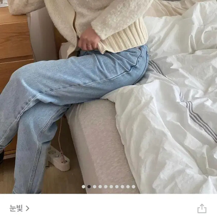 [BUNJANG] BRUNCH Margaret Cardigan - Ivory / [새상품] 브런치 마가렛 가디건 (모네 스노우, 오라리 비슷)