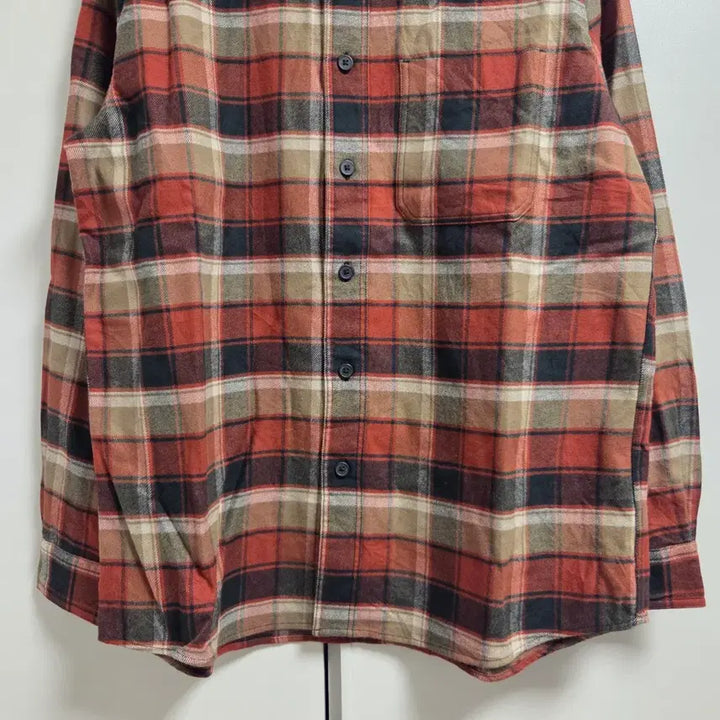 [BUNJANG] Uniqlo Flannel Check Shirt L / Uniqlo 유니클로 플란넬 체크 셔츠 L(100)