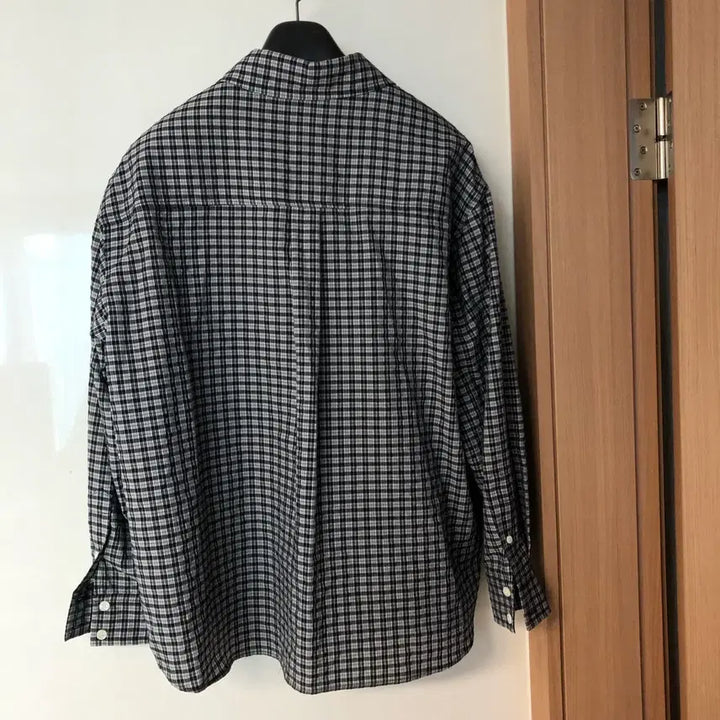 [BUNJANG] Labamba Room Seersucker Checkered Shirt / 라밤바룸 체크 셔츠 시어서커 지지미