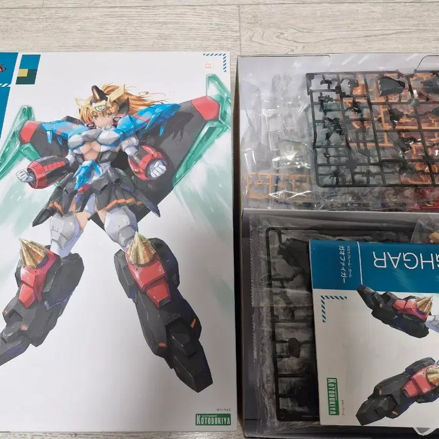 [BUNJANG] Kotobukiya Frame Arms Girl GaoGaiGar Plastic Model Kit / 걸프라 프레임 암즈 가오파이가 걸 프라모델