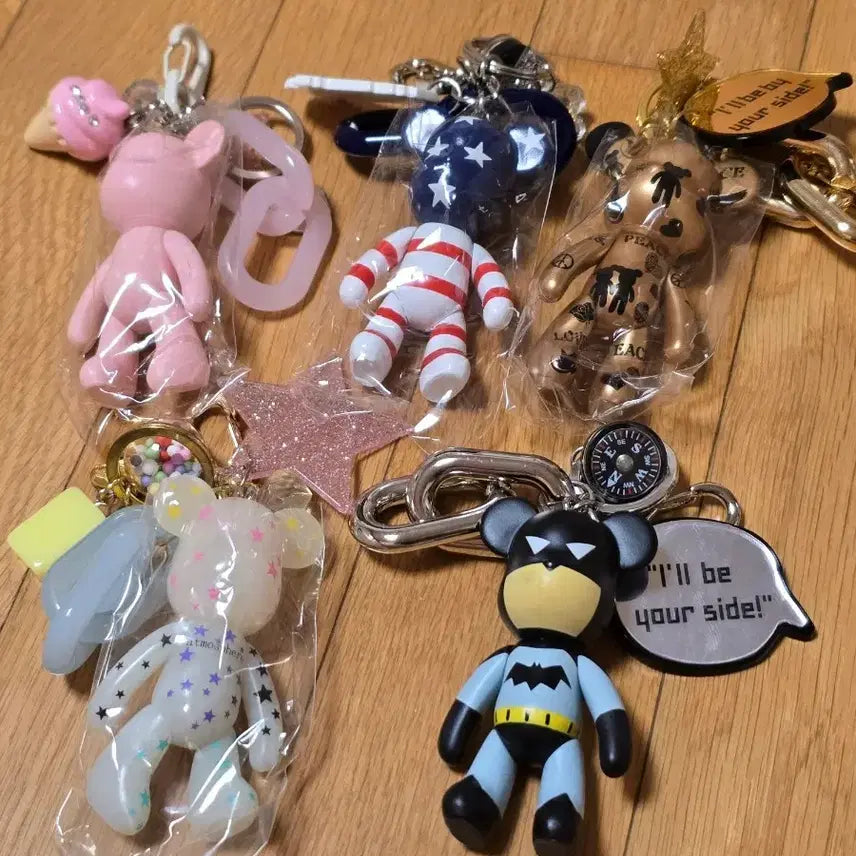 [BUNJANG] Unspecified K-Pop Keyring Bundle Set / 키링 모음 일괄