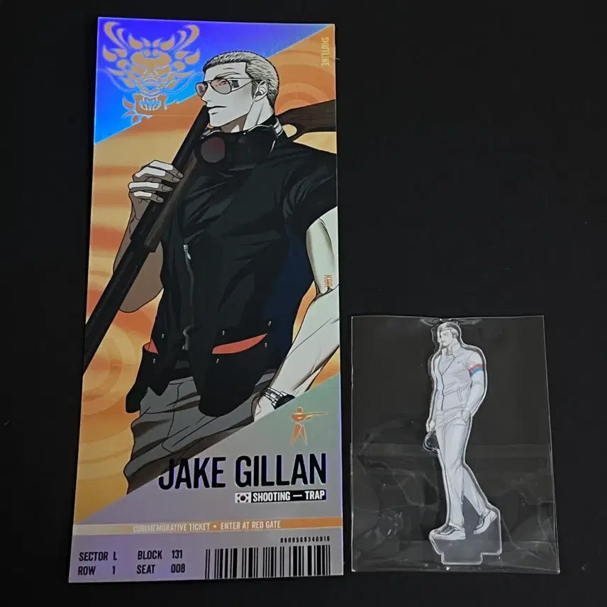 [BUNJANG] Team Lezhin Jake Ticket Bundle Set / 팀레진 경기 티켓 1 셔트라인 제이크 일괄