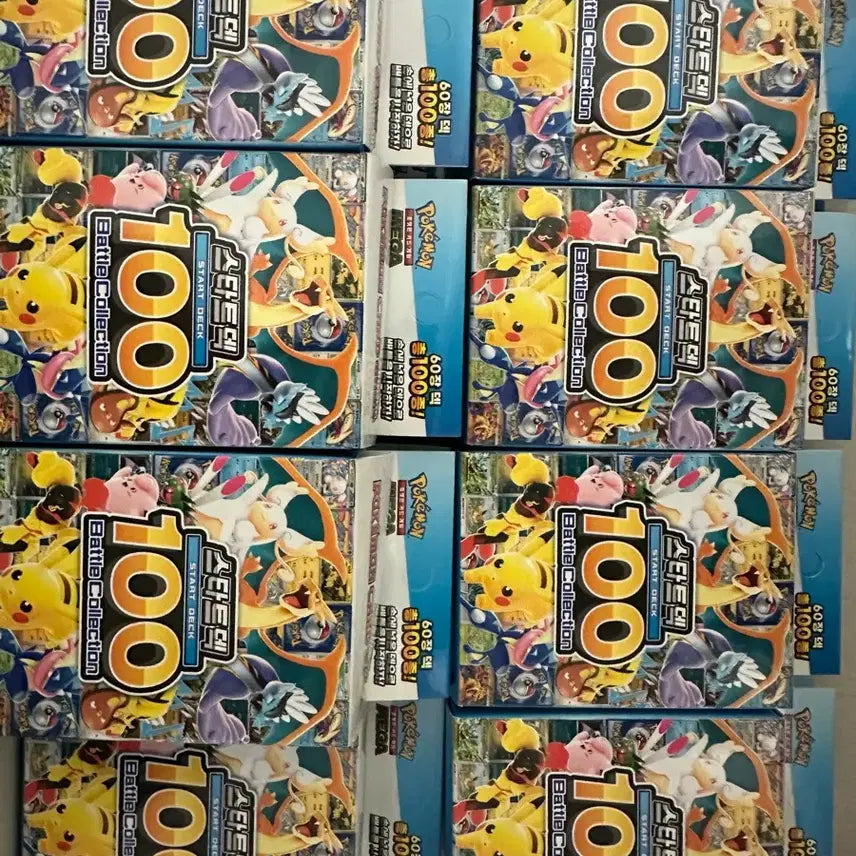 [BUNJANG] Pokemon Card 100-Deck Unsealed / 포켓몬 카드 100덱 개봉품