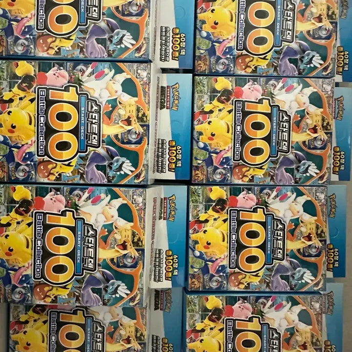 [BUNJANG] Pokemon Card 100-Deck Unsealed / 포켓몬 카드 100덱 개봉품