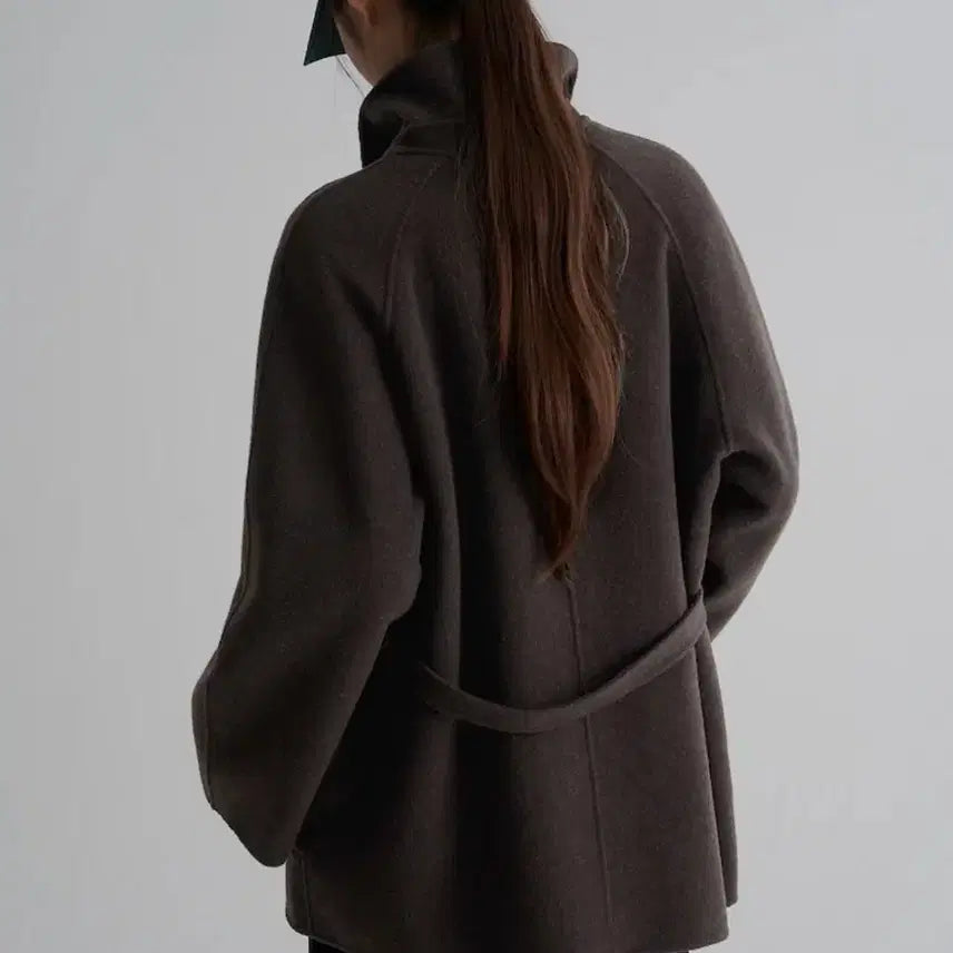 [BUNJANG] 8Seconds Handmade Brown Midi Coat / 에잇세컨즈 핸드매이드 브라운 미디코트 급처