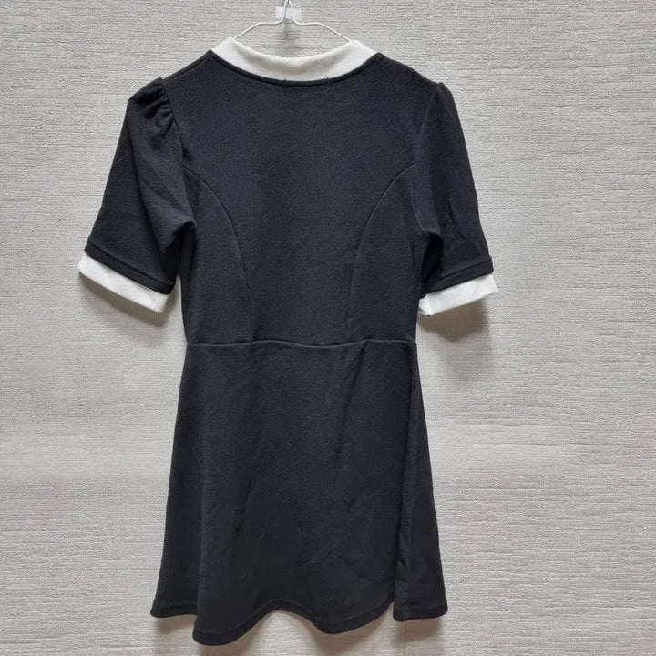 [BUNJANG] Ribbon Mini Dress / 라499 리본 반팔 원피스