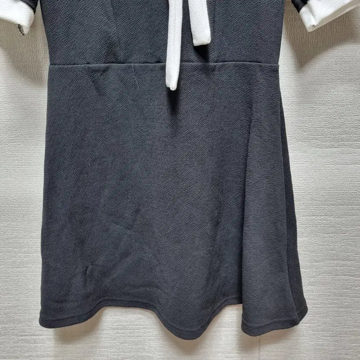 [BUNJANG] Ribbon Mini Dress / 라499 리본 반팔 원피스