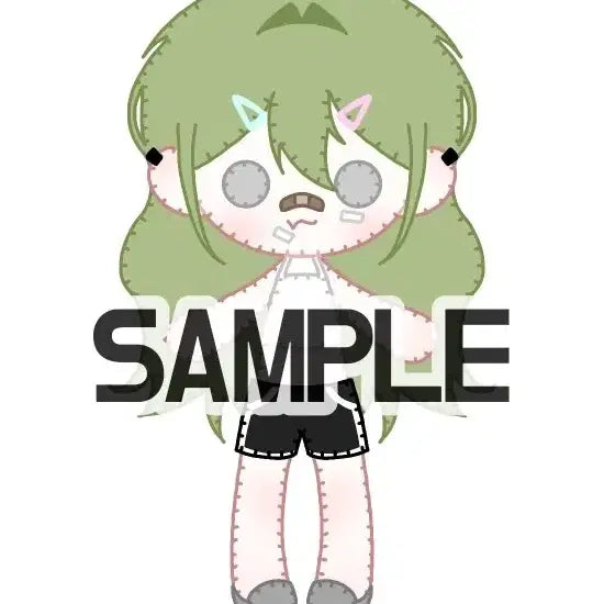 [BUNJANG] Custom Plush Doll Commission / 샘플모집)) (MD) 펠트인형st 커미션