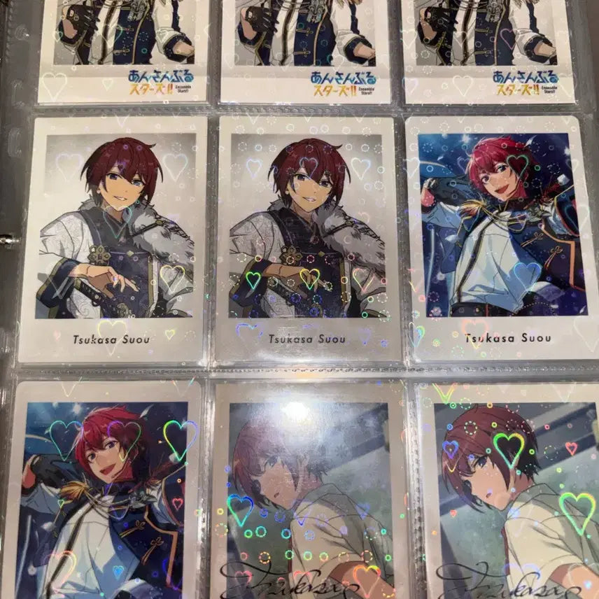 [BUNJANG] Ensemble Stars Suou Tsukasa Poshact Rare Signed Bundle Set / 앙상블 스타즈 스오우 츠카사 파샤 파샷츠 레어 싸인 일괄 양도
