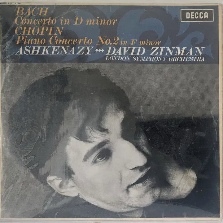 [BUNJANG] Vladimir Ashkenazy Bach &amp; Chopin LP (Import) / LP 블라디미르 아슈케나지 - 바흐 협주곡 (수입반)