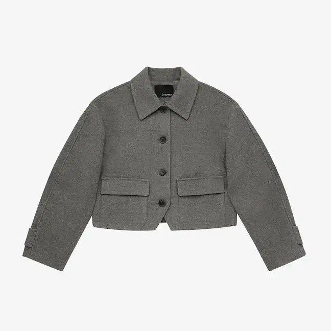 [BUNJANG] Citybreeze Volume Wool Coat - Gray / 시티브리즈 볼륨 울 코트 그레이(새상품)