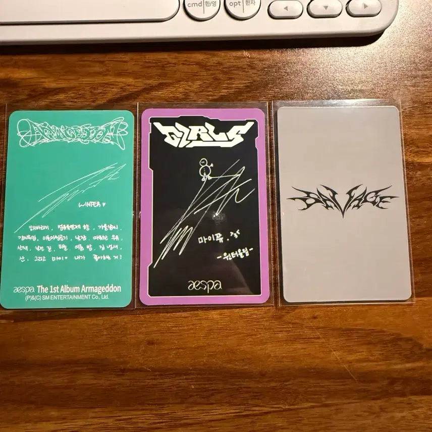 [BUNJANG] Winter Photocard Bundle Set / (급처)윈터 포카 일괄