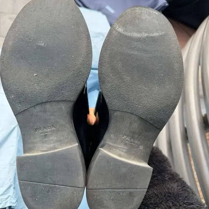 [BUNJANG] Prada Chocolate Brushed Loafers / 프라다 초콜릿 브러시드 로퍼