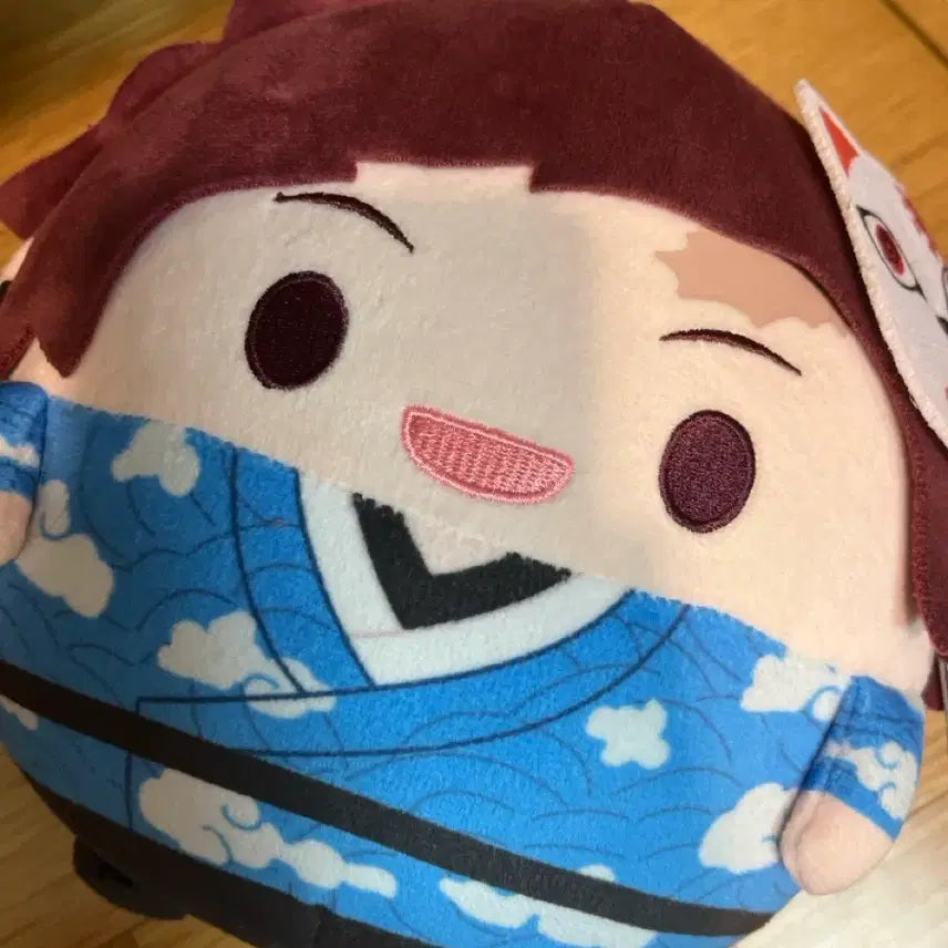 [BUNJANG] Demon Slayer Tanjiro Fuwakororin Plush M / 귀칼 탄지로 선별시험 후와코로링 M