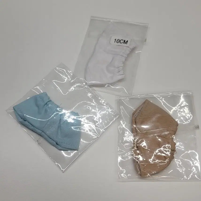 [BUNJANG] 10cm Doll Pants Set (3 Pieces) / 10cm 인형옷 바지 3벌 모두 (새상품)